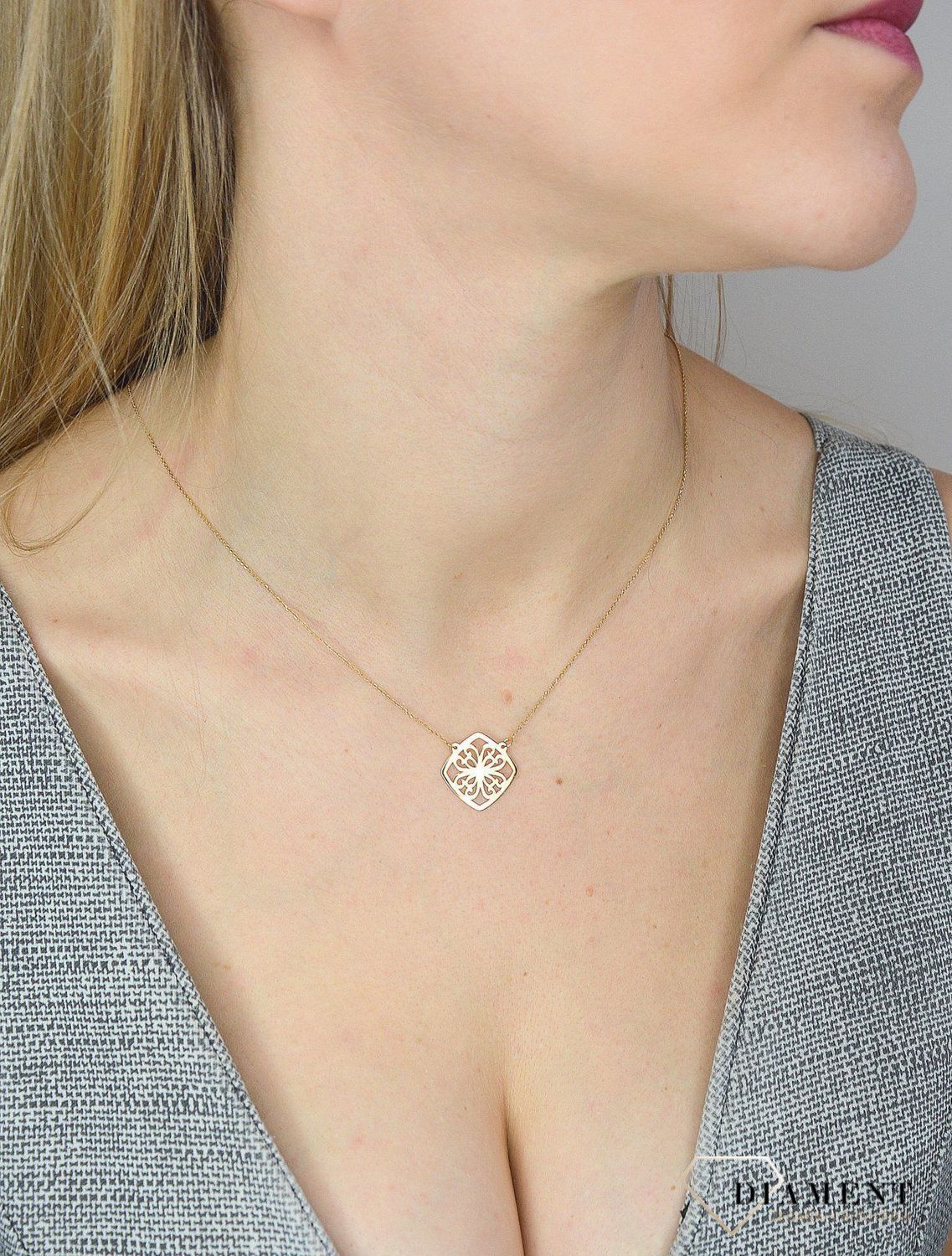 Naszyjnik złoty celebrytka 585 skrzydła ✓Złote Naszyjniki Damskie w Sklepie z Biżuterią zegarki-diament.pl✓ Piękne i Eleganckie Naszyjniki dla Kobiet✓ Prawdziwe Złoto ✓.jpg